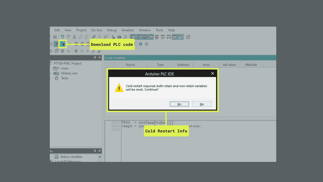 Downloading PLC Code