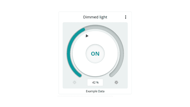 Dimmed Light Widget