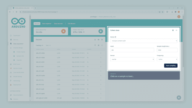 Data collection on the Machine Learning Tools