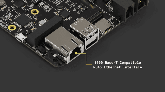 Portenta Max Carrier Ethernet Port