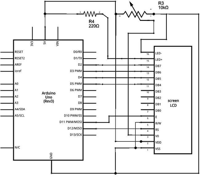 The schematic (made using Fritzing).