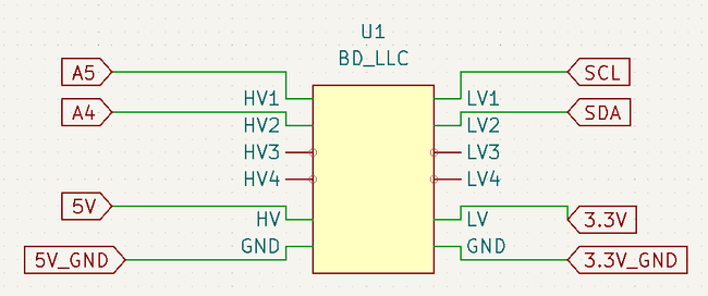 Voltage Stepping- Logic Shifter