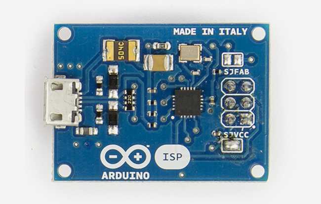 The Arduino ISP board