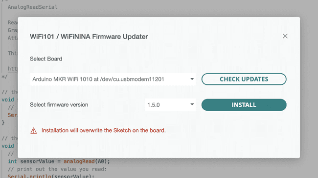 Firmware & Certificate Uploader.