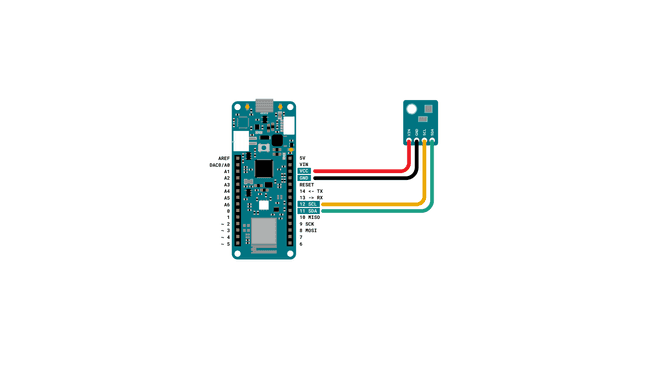 Connecting the BME280 sensor.