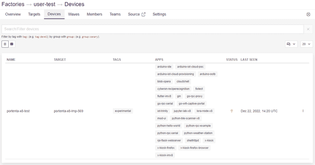 FoundriesFactory device overview